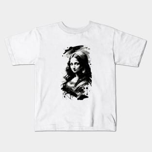 MonaLisa painting Kids T-Shirt